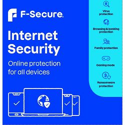 F-Secure Internet Security el.licenca 1g,5 uređaja