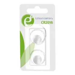 Gembird Button cell CR2016, 2-pack