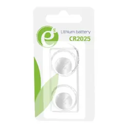 Gembird Button cell CR2025, 2-pack