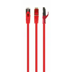 Gembird S FTP Cat.6A LSZH patch cord, red, 3 m