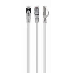 Gembird S FTP Cat.6A LSZH patch cord, white, 0,25 m