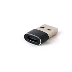 Gembird USB AM to Type-C female adapter, black