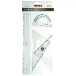 Geometrijski set  Rotring 4/1, S0221370