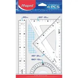 Geometrijski set srednji Maped, 4/1 MAP242820