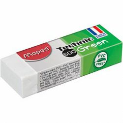 Gumica za brisanje Maped Tehnic 600 Green,  bijela