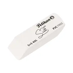 Gumica za brisanje  S+S 40L Pelikan bijela
