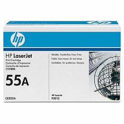 CE255A HP toner, No.55A, 6000 str, crna