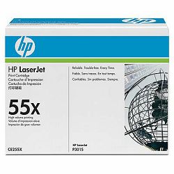 CE255XD HP toner, 12500 str, duplo pakiranje, crna