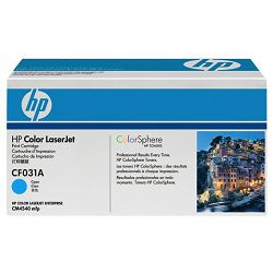 CF031A HP toner, 12500 str, plava