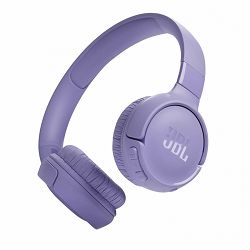 JBL Tune 520BT Bluetooth bežične slušalice; ljubičaste