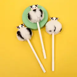 Kemijska olovka iTotal Cow Pom Pom 16/1 sortirano XL2384