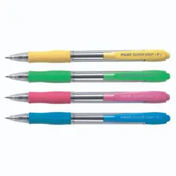 Kemijska olovka Pilot Super grip, BPGP-10R-F-G, zelena