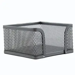 Kocka za papir, Topstar, CQY-701S, žičana, srebrna, 50x100x100mm