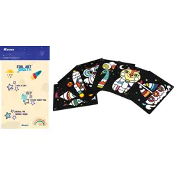 Kreativni set Folija Art Karbon B5, 6 listova, bls P50