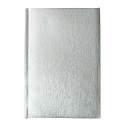 "LAOS" srebrni rokovnik A4, dim: 20x26,5cm, 192 str., P/20