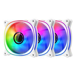 LC-Power LC-CF-120-ARGB-KIT, bijeli, 3 pack
