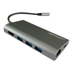 LC-Power USB C multi 5, USB3.0, HDMI, RJ45, SD