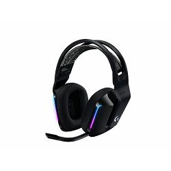 Logitech G733 gaming slušalice s mikrofonom, crna