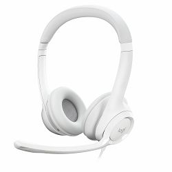 Logitech H390 slušalice s mikrofonom, USB, bijela