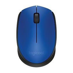 Logitech M171 bežični optički miš, plavo-crna