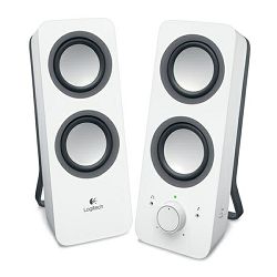 Logitech Z200 2.0 zvučnici, stereo, bijela