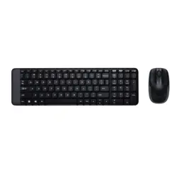 Logitech MK220 Compact Wireless Keyboard Mouse Combo, DE