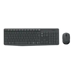 Logitech MK235 Wireless Keyboard and Mouse Combo, DE