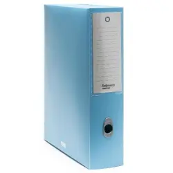 Mapa s gumbom B4 Holos 8 cm, polipropilen, dimenzija 35,5x25,5x8 cm, Fellowes, plava
