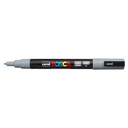 Marker Uni pc-3m Posca sivi