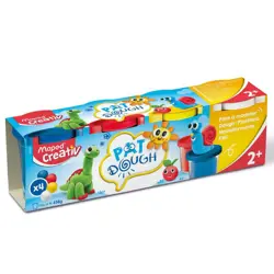 Masa za modeliranje Maped Creativ, 4 boje x 120 g