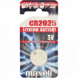 Maxell lit. dugmasta baterija CR2025, 1 komad