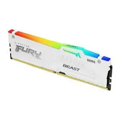 MEM DDR5 16GB 6000MHz Kingston FURY Beast White RGB XMP KF560C30BWA-16