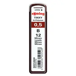 Mine za tehničku olovku Rotring, 0.5 mm B, S0312640