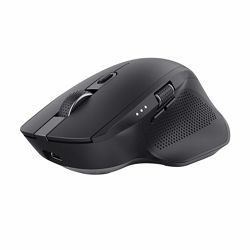Miš TRUST Ozaa+, Silent, Multi-Device, bežični, punjivi, Black
