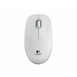 Miš usb 3tipke optički žični M100 Logitech bijeli blister