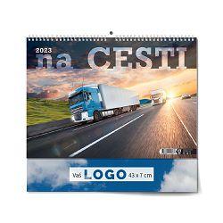 "NA CESTI" 13 list., dim: 43x37,5 cm, PVC vrećica, P/50, color kalendar