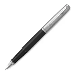 Nalivpero Parker Jotter bond street black CT, vrh medium, plava tinta