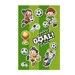 Naljepnice 3 lista Nogomet Herlitz