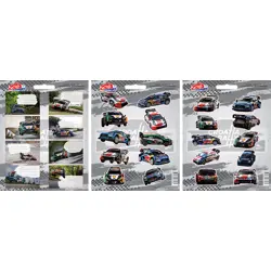 Naljepnice dječje  WRC Croatia Rally 48 kom bls P24/240 NETTO