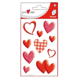 Naljepnice Srca, 3 lista, Herlitz