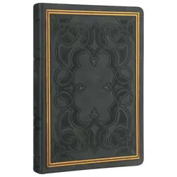 Notes 20,5x14,5 cm crte 160L bez zatvaranja Old Book Marker crni 1178