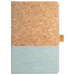 Notes A5 crte 96L šamoa crte pluto i tkanina Stricker KLEE 93277124 svijetlo plavi
