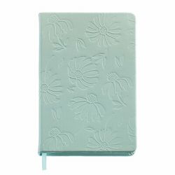 Notes Miquelrius A5 80L 80g čisti reljefno zeleni daisies MR8190