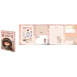 Notesi, post-it, naljepnice i ol.kem. set Anekke 9,5x12,6x1,5cm P60/120