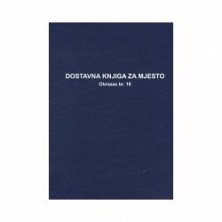 Obrazac B-142b dostavna knjiga za mjesto Fokus