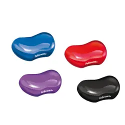 Odmarač zgloba Fellowes Crystals gel, crni