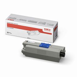 Oki toner C532/542dn, MC563/573dn, crni, 1500 str.