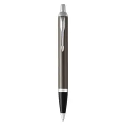Olovka kemijska Parker IM dark espresso CT, vrh medium, plava tinta