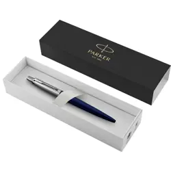 Olovka kemijska Parker Jotter, royal blue CT, vrh medium, plava tinta