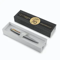 Olovka kemijska Parker Jotter, Special Edition 70th Anniversary Stainless Steel GT, srebrna